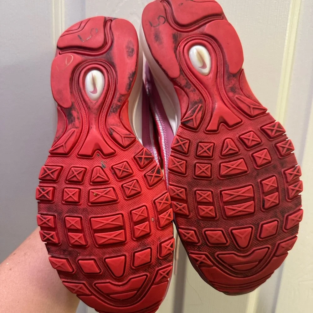 Nike Air Max 98 Red‎ and Pink Shoes